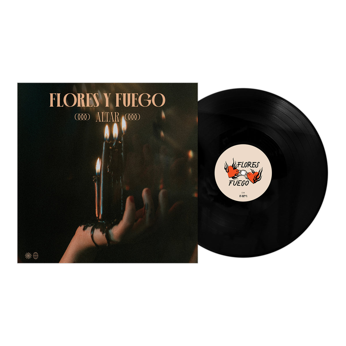 Flores Y Fuego - Altar Black Vinyl LP