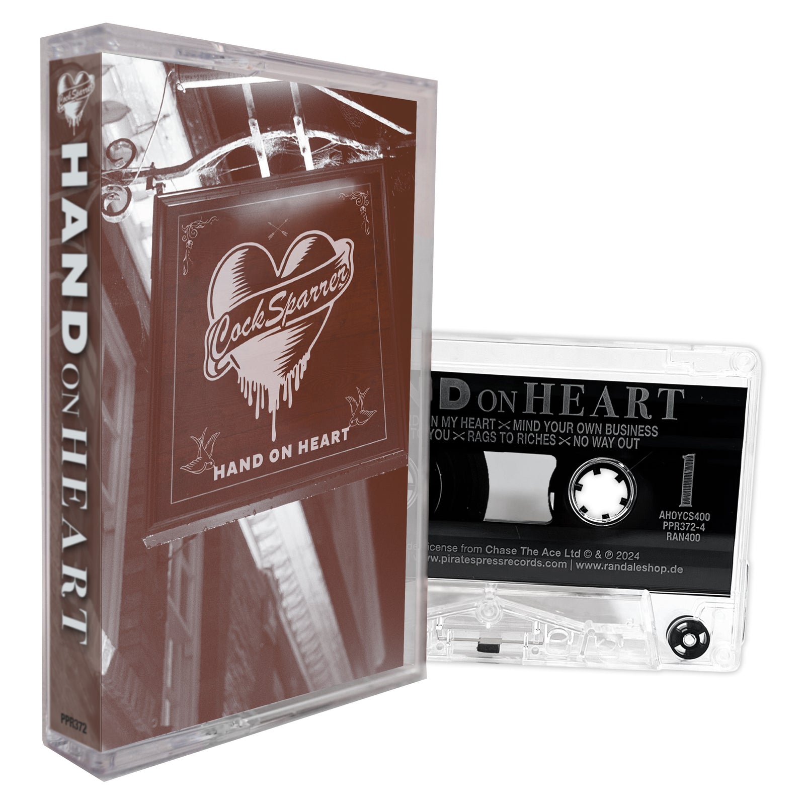 COCK SPARRER - Hand On Heart – Oi Oi The Shop