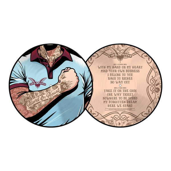 Cock Sparrer - Hand On Heart - Picture Disc LP - Pirates