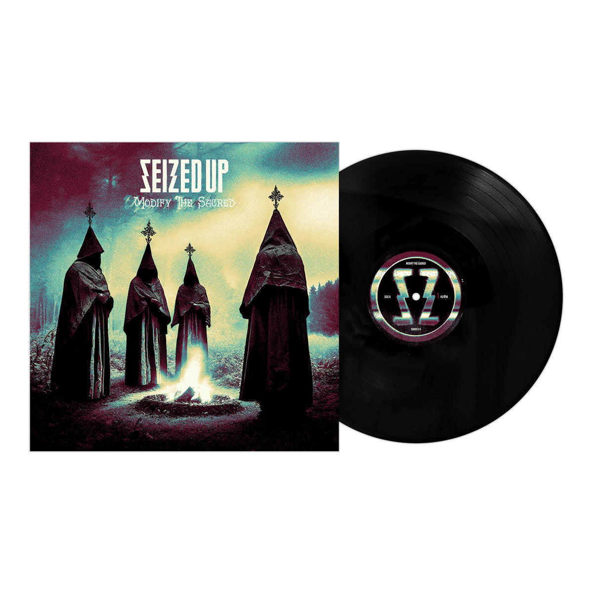 Seized Up - Modify The Sacred - Black - Vinyl LP