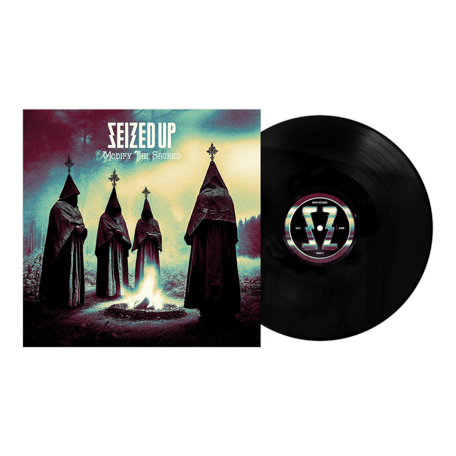 Seized Up - Modify The Sacred - Black - Vinyl LP