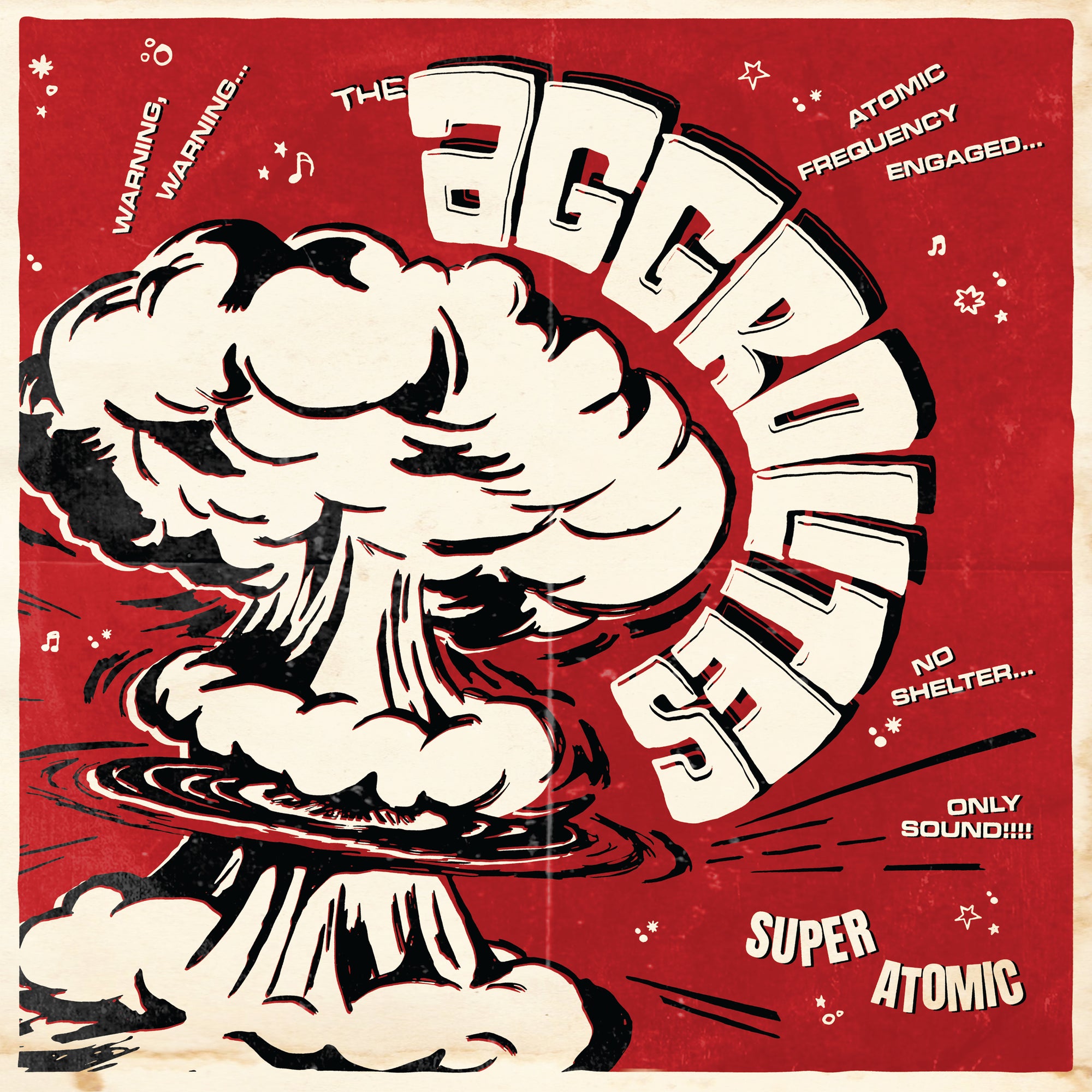 The Aggrolites - Super Atomic LP - Amber Marble - Pirates Press