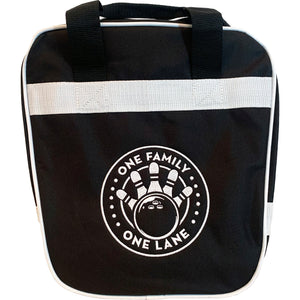 Pirates Press Records - One Family One Lane - Bowling Ball Bag