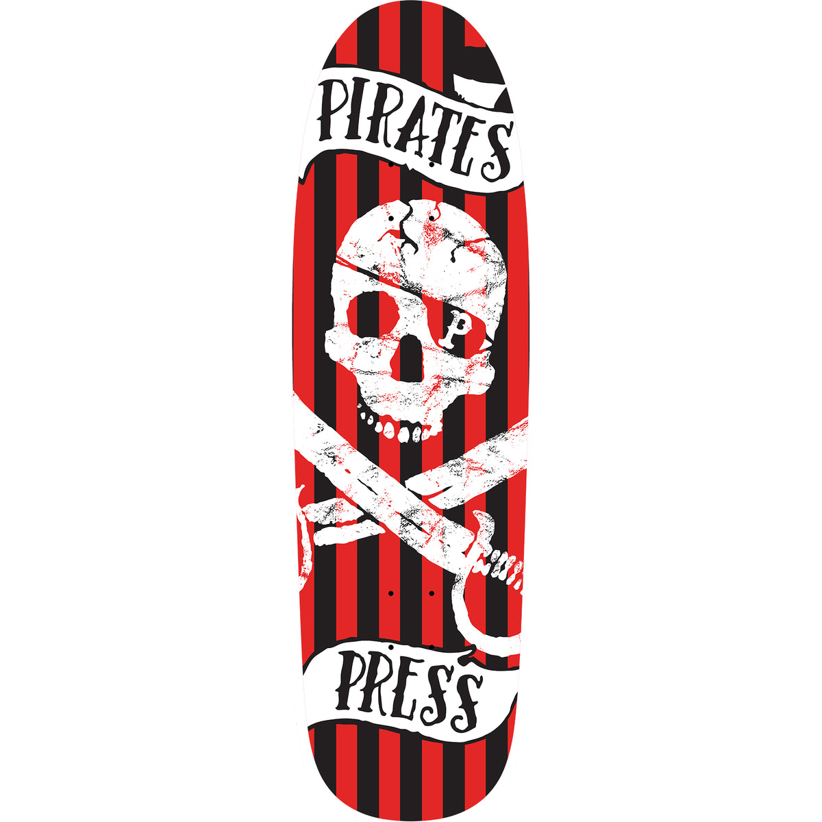 Pirates Press - P Logo - Skateboard Deck