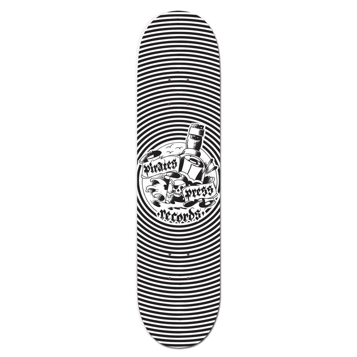 Pirates Press Records - Bottle - Skateboard Deck