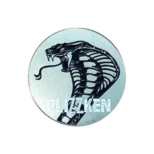 Plizzken - Snake Head - 1.25&quot; Enamel Pin