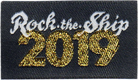Pirates Press - 15th Anniversary - Rock The Ship - Circle Logo Rectangle Patch - Camo - Hat