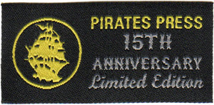 Pirates Press 15th Anniversary - Phil Geck - Black - T-Shirt
