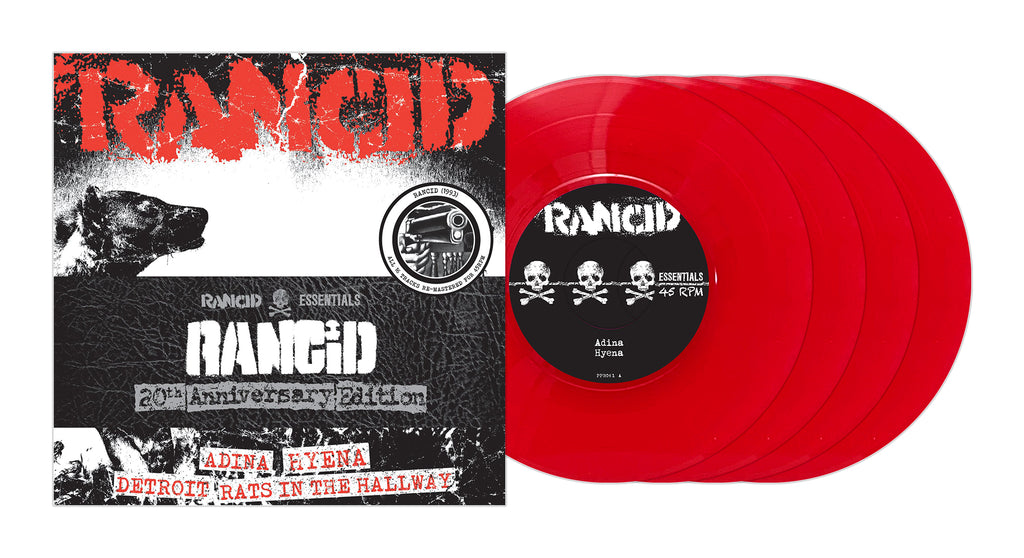 Rancid - S/T (1993) Red Vinyl 4X 7