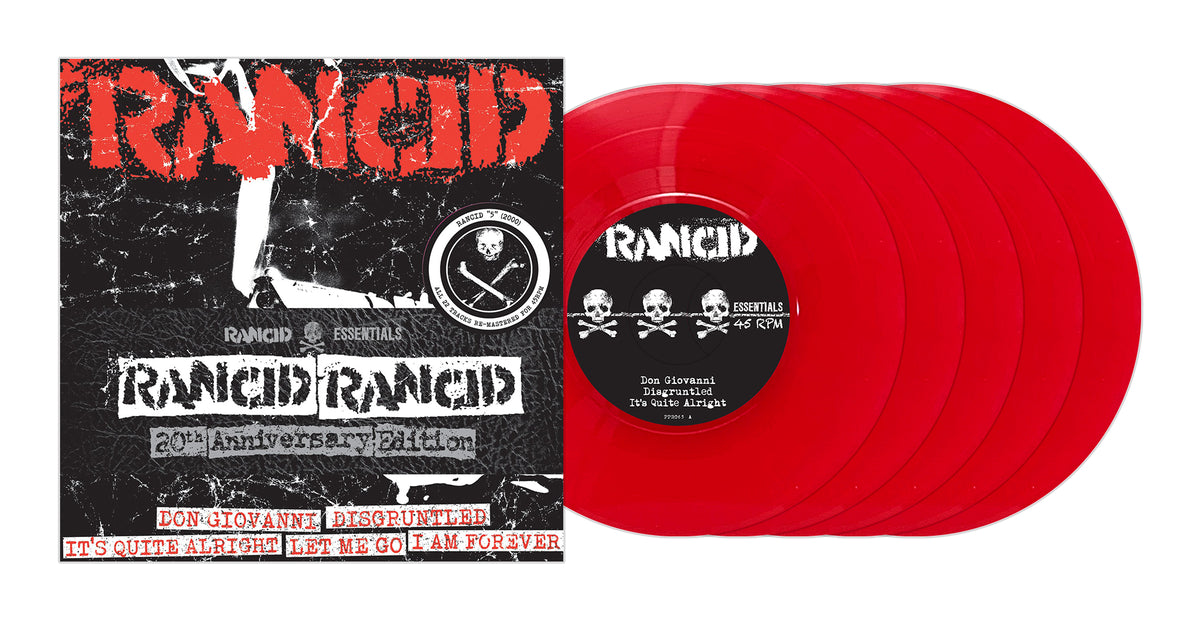 Rancid - S/T (2000) Red Vinyl 5X 7