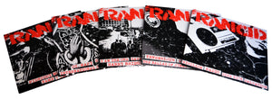 Rancid - Let's Go White Vinyl 5X7"