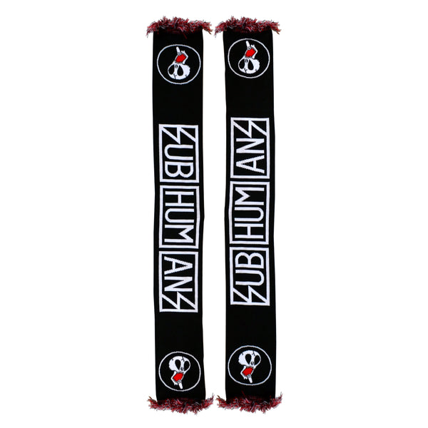 Subhumans - Logo & Skull - Scarf - Pirates Press Records
