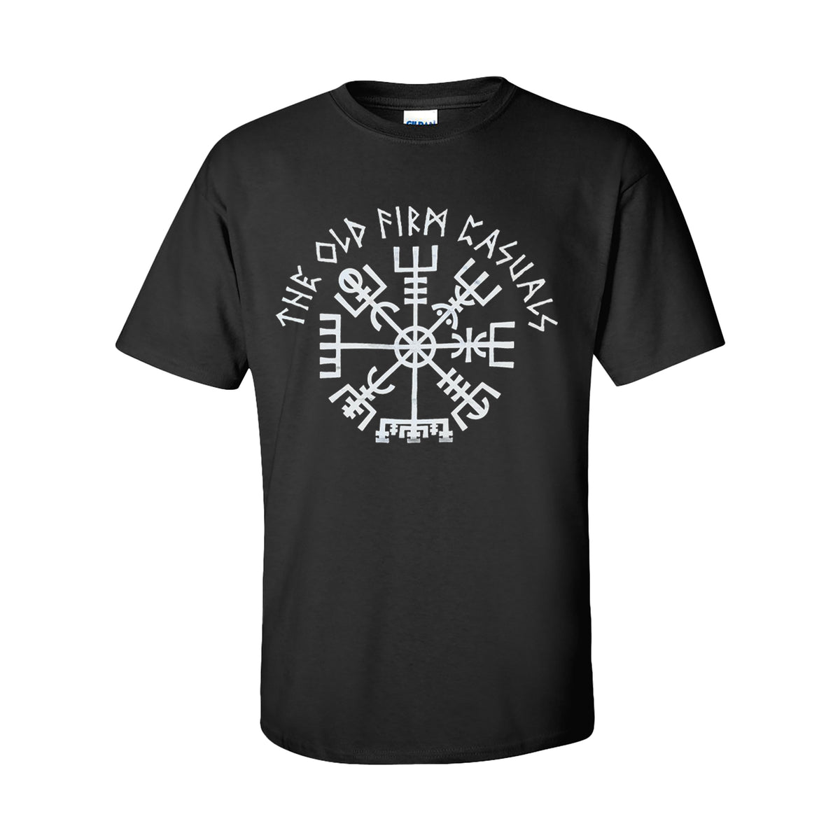 The Old Firm Casuals - Vegvisir Runes - Black - T-Shirt