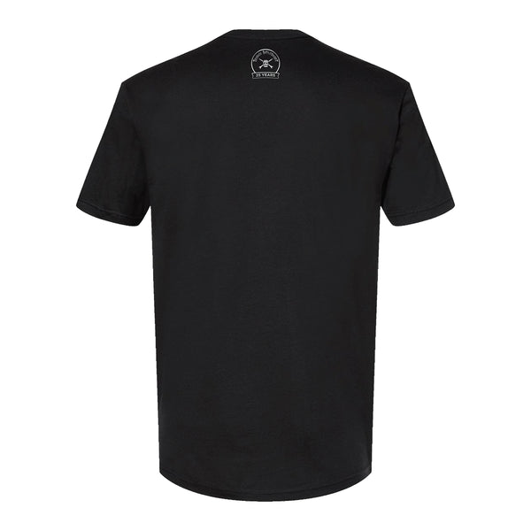 Teenage Bottlerocket - Silver Logo - Black - T-Shirt - Pirates