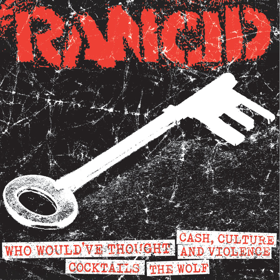 Rancid - Who Would’ve Thought + Cash, Culture... / Cocktails + The Wolf Black Vinyl 7&quot;