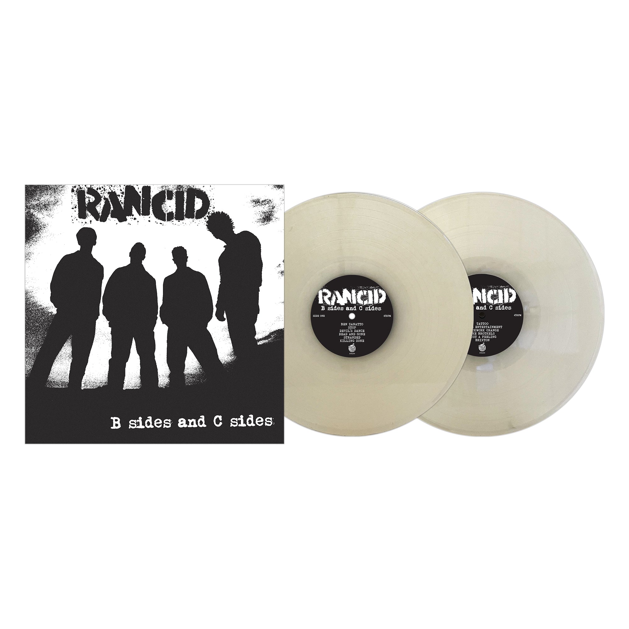 Rancid - B Sides And C Sides - Glow In The Dark - Vinyl LP