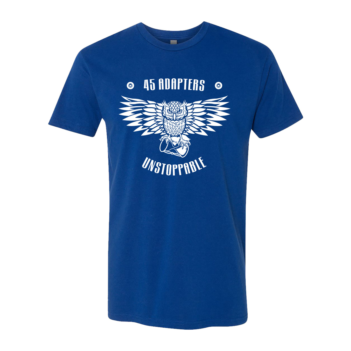 45 Adapters - Unstoppable - Royal Blue - T-Shirt