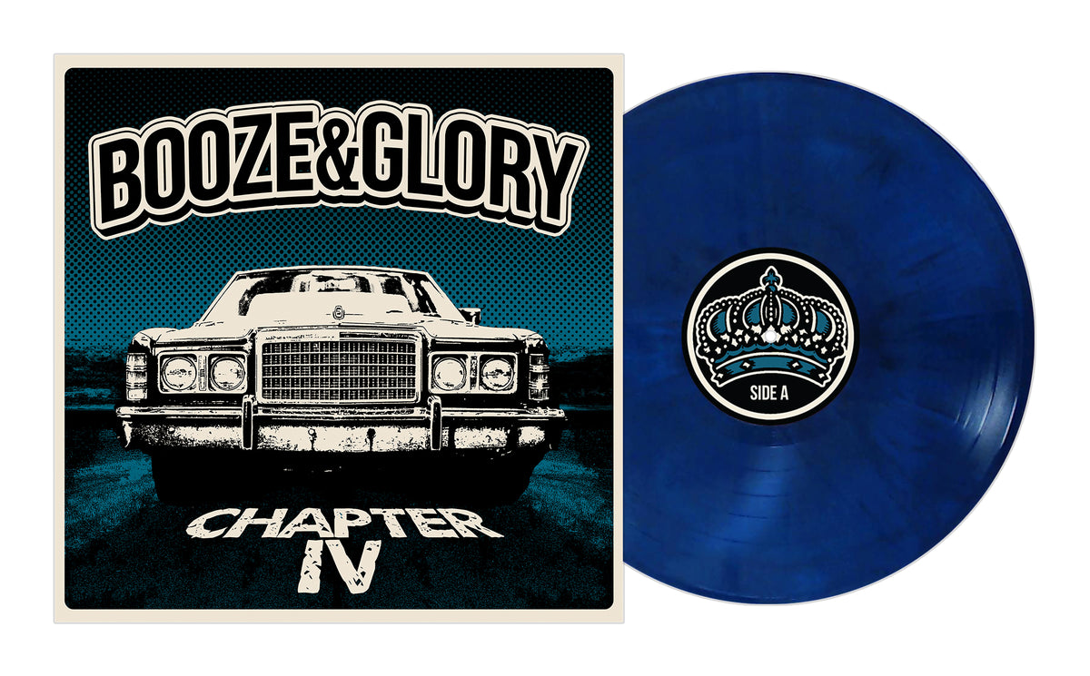 Booze &amp; Glory - Chapter IV Blue/Black Galaxy Vinyl LP