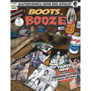 BOOTSnBOOZE - #4 Comic w/ Beer 7"
