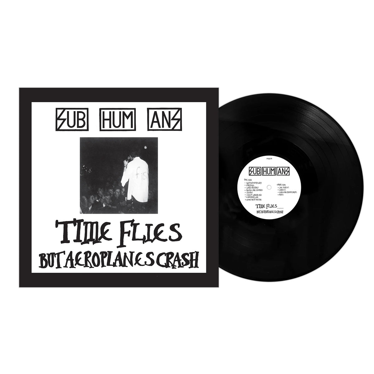 Subhumans - Time Flies Black Vinyl LP