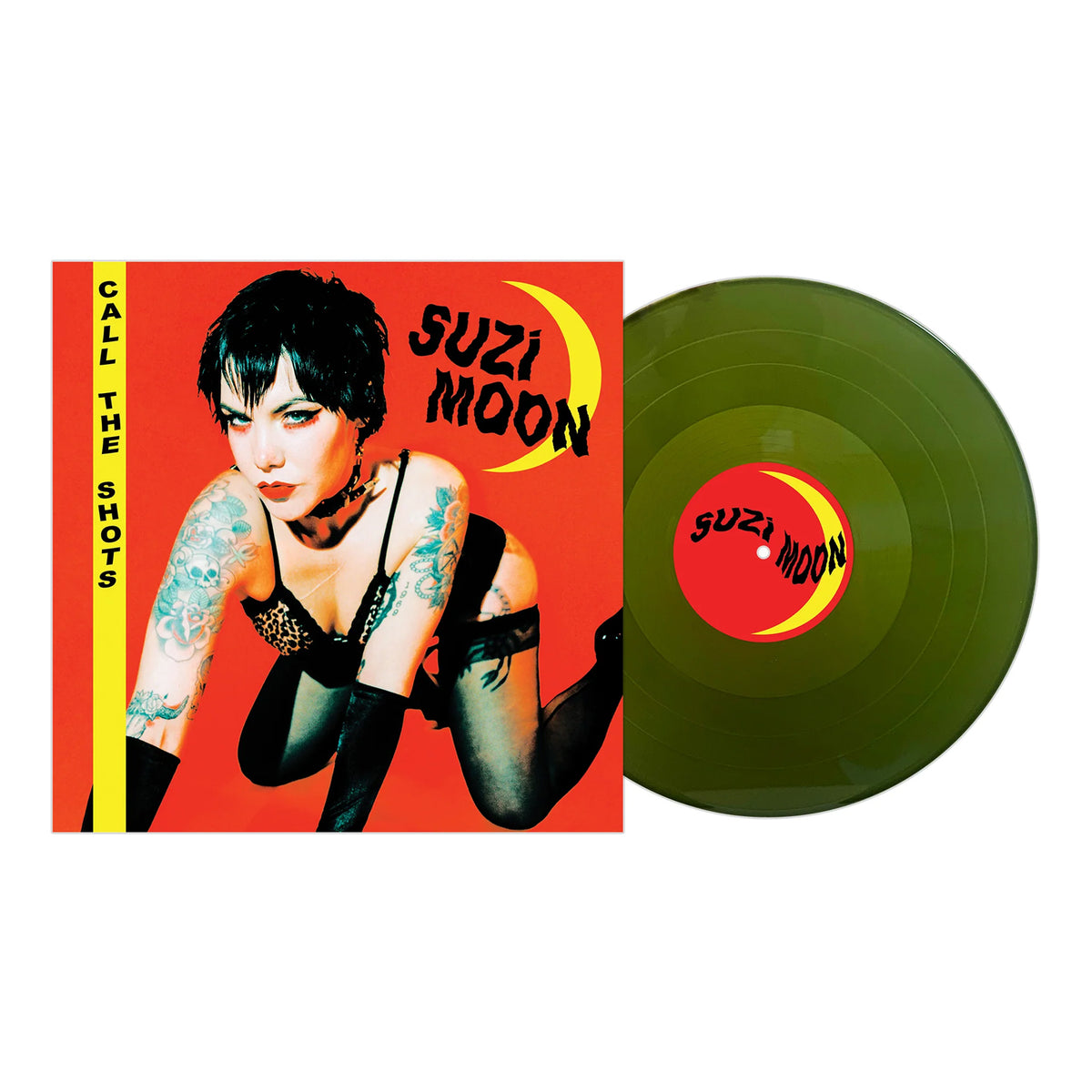 Suzi Moon - Call The Shots Swamp Green Vinyl LP