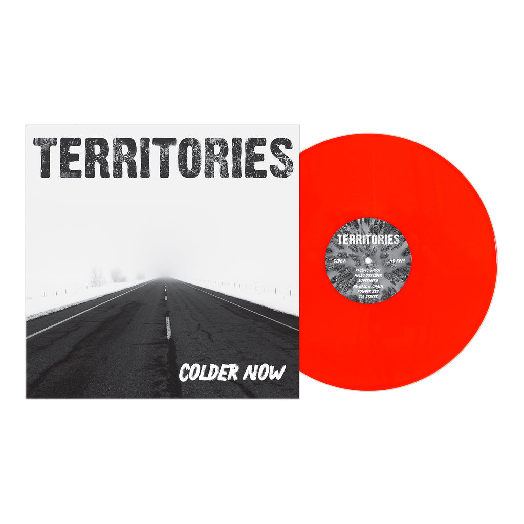 Territories - Colder Now Neon Orange Vinyl LP - Pirates Press Records