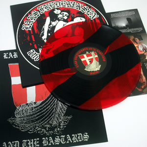 Lars Frederiksen & The Bastards - Viking Red & Black Striped Vinyl LP