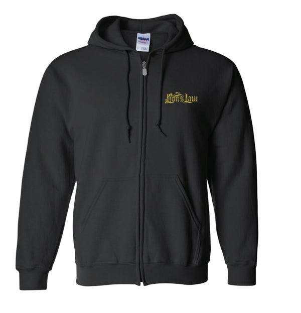 Lion's Law - Helmet - Black - Zip-Up Hoodie - Pirates Press Records
