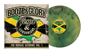 Booze & Glory - The Reggae Sessions Vol. Black, Green & Mustard Galaxy Vinyl LP