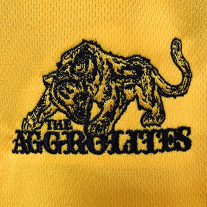 The Aggrolites - Aggropanther/Reggae Now! Black On Gold Soccer Jersey
