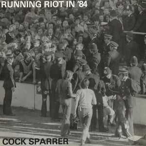 Cock Sparrer - Running Riot In 84 - Black Ice w/ White Splatter - Vinyl