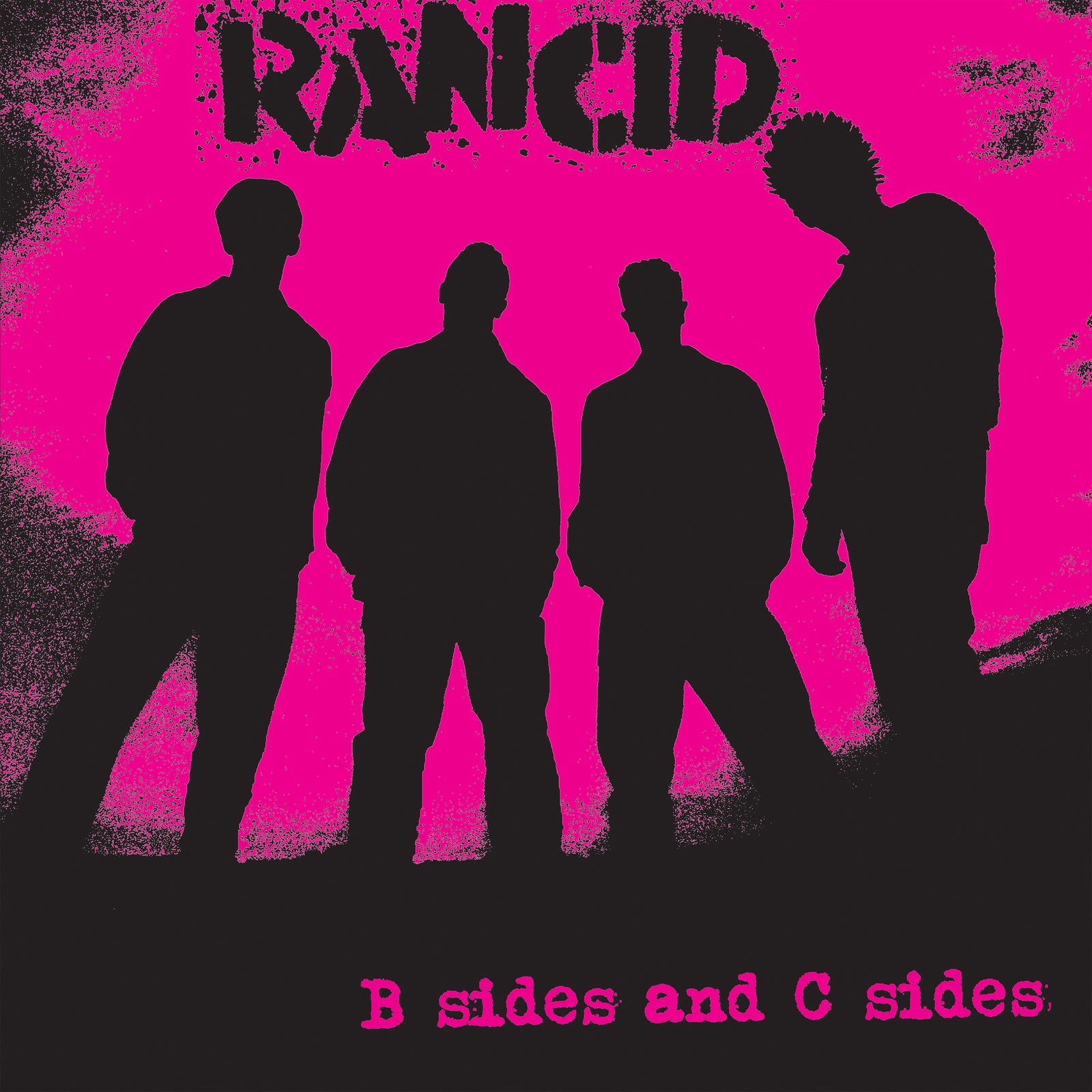 Rancid - B Sides And C Sides - Neon Magenta And Neon Green W/ Black  Splatter - Vinyl 2xLP