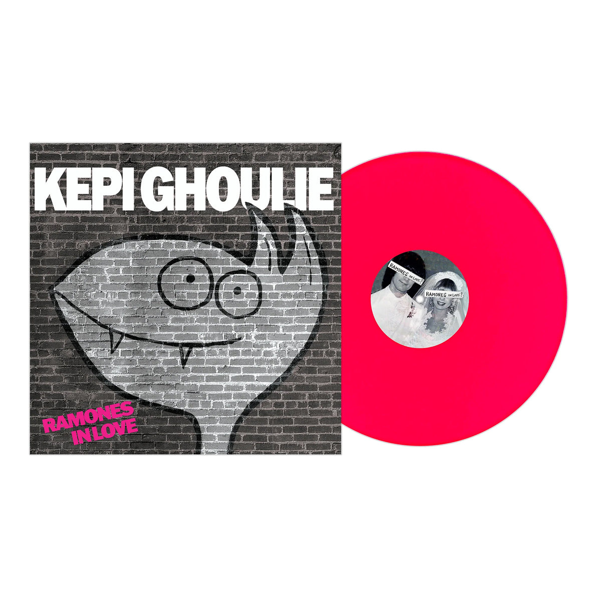 Kepi Ghoulie - Ramones In Love Neon Pink Vinyl LP