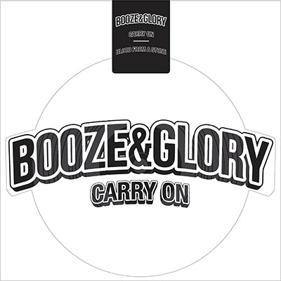 Booze &amp; Glory - Carry On Shaped Picture Disc White