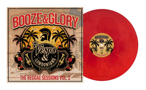 Booze & Glory - The Reggae Sessions Vol. 2 Red & Orange Galaxy Vinyl LP